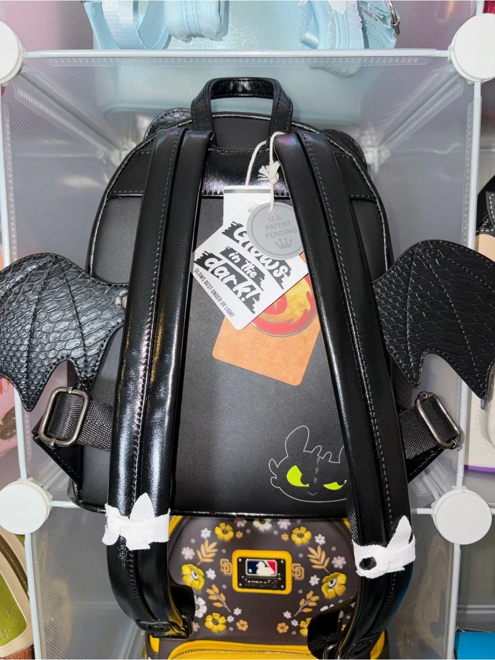 NWT Exclusive Universal Epic Universe Toothless Loungefly with Ears